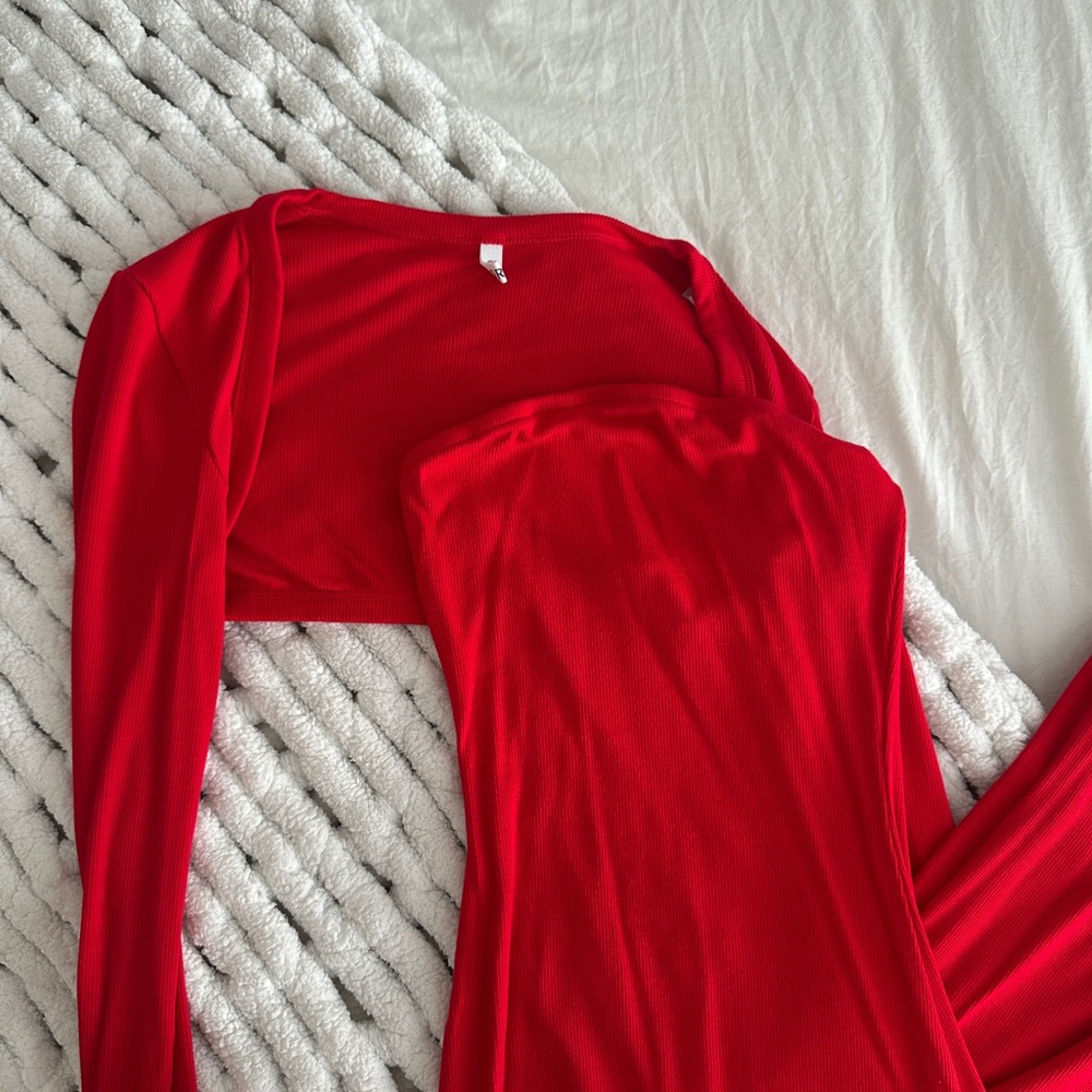 Brand New Red Reoria Dress Set